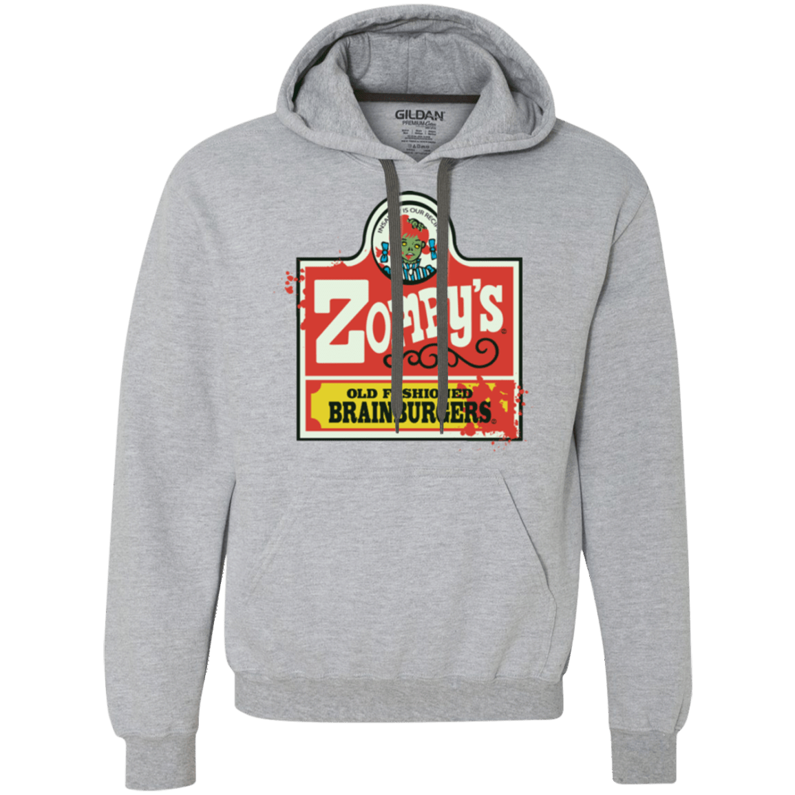 Sweatshirts Sport Grey / Small zombys Premium Fleece Hoodie