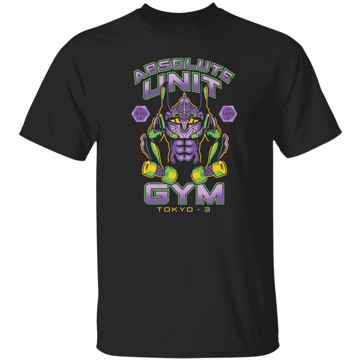 T-Shirts Black / S Absolute Unit Gym T-Shirt