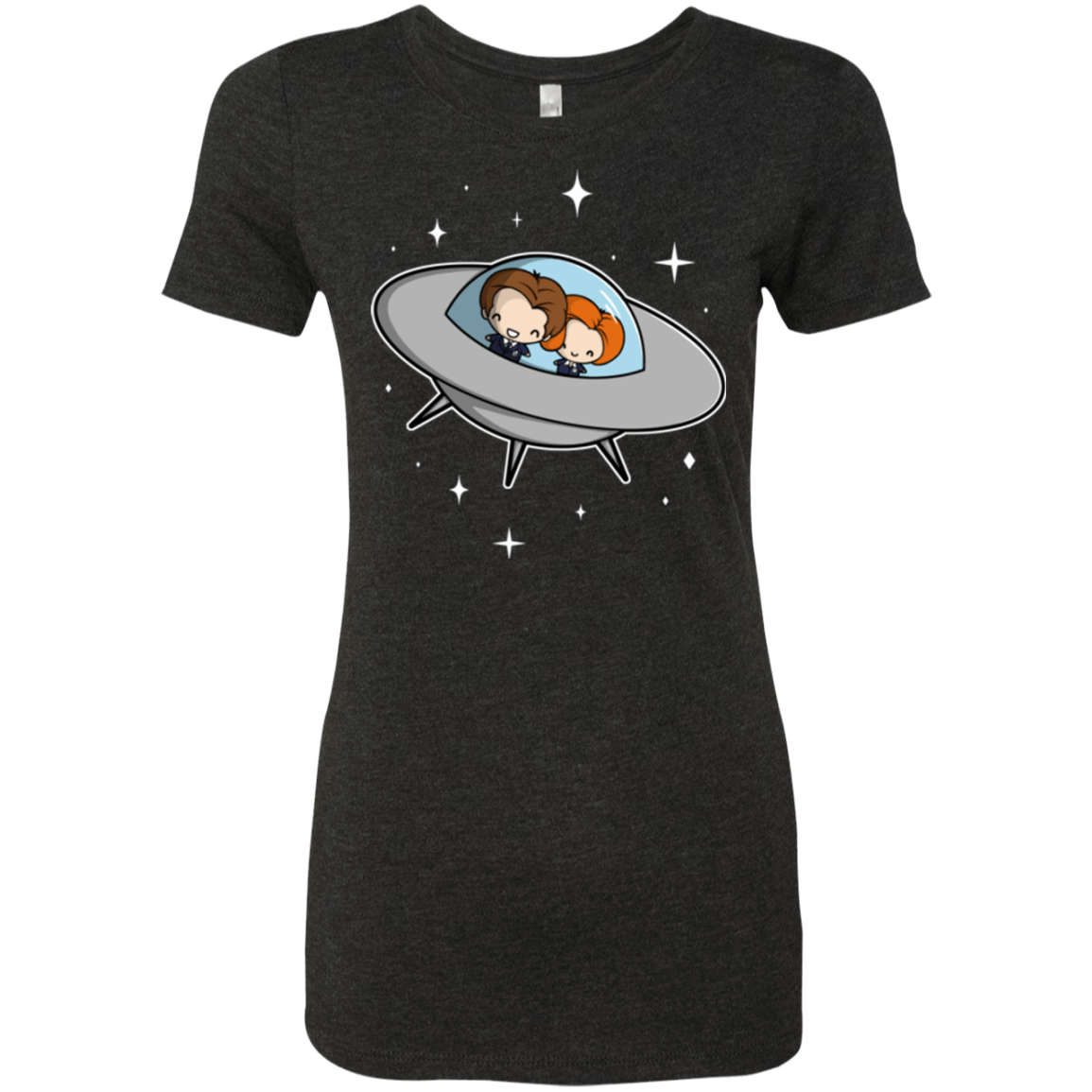 T-Shirts Vintage Black / Small Agents in Space Women's Triblend T-Shirt