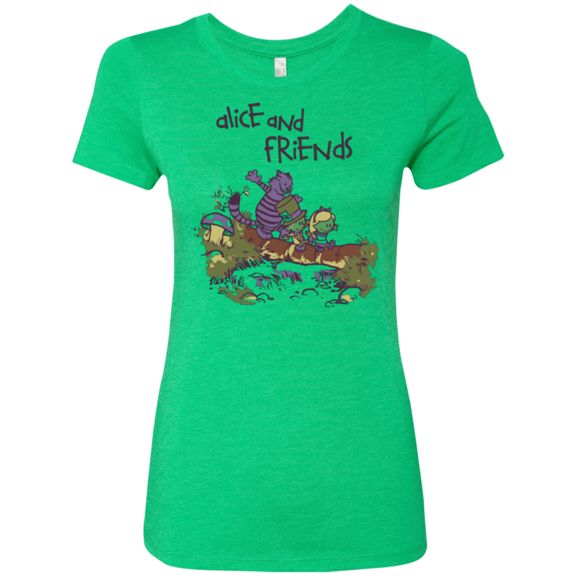 T-Shirts Envy / Small Alice and Friends Women's Triblend T-Shirt