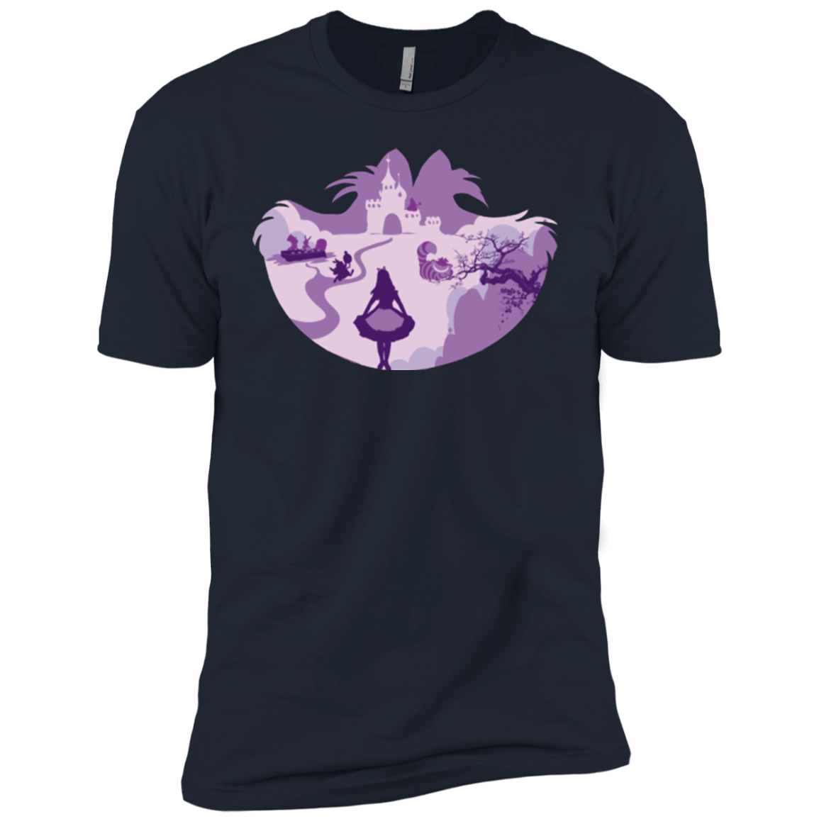 T-Shirts Midnight Navy / YXS Alice Portrait Pop Boys Premium T-Shirt