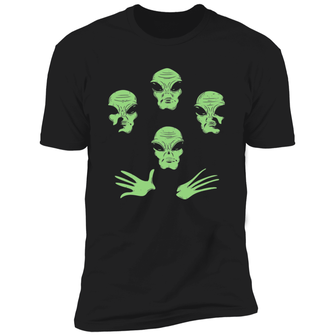 T-Shirts Black / X-Small Alien Rhpashody Men's Premium T-Shirt