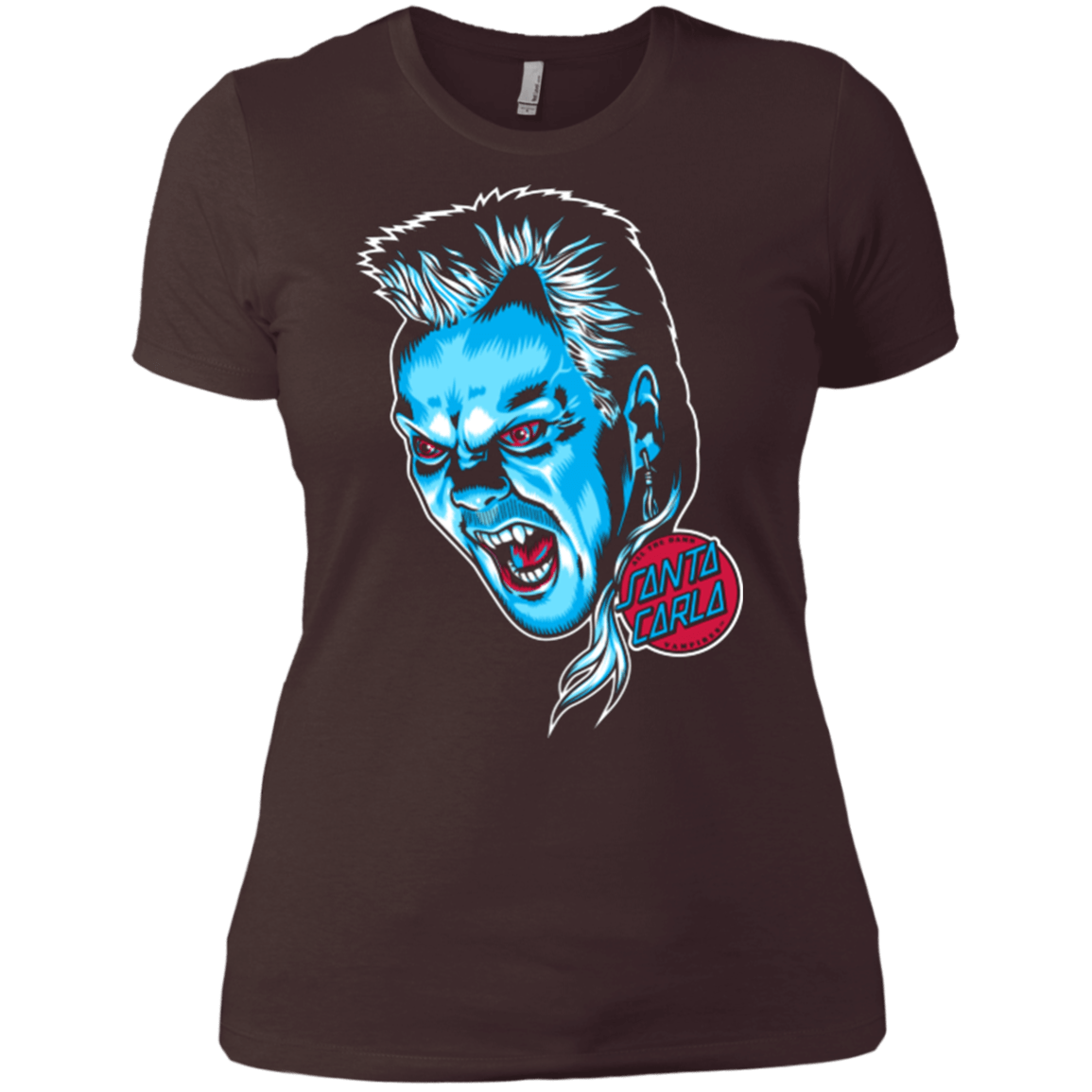 T-Shirts Dark Chocolate / X-Small All The Damn Vampires Women's Premium T-Shirt