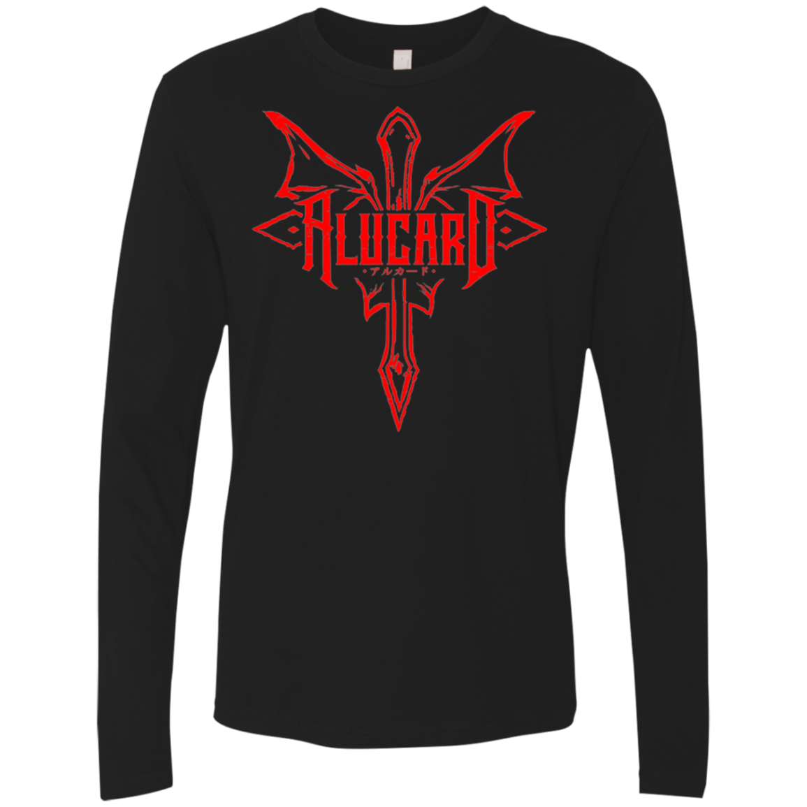 T-Shirts Black / Small Alucard Men's Premium Long Sleeve