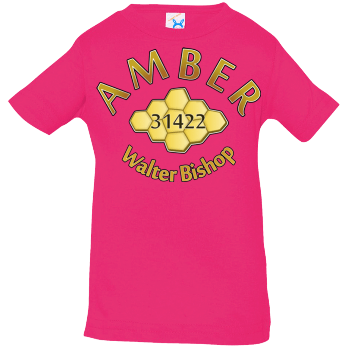 T-Shirts Hot Pink / 6 Months Amber Infant PremiumT-Shirt