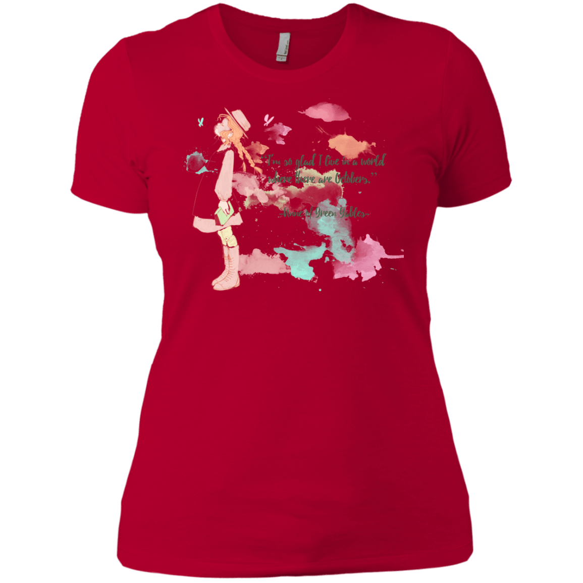T-Shirts Red / X-Small Anne of Green Gables 2 Women's Premium T-Shirt