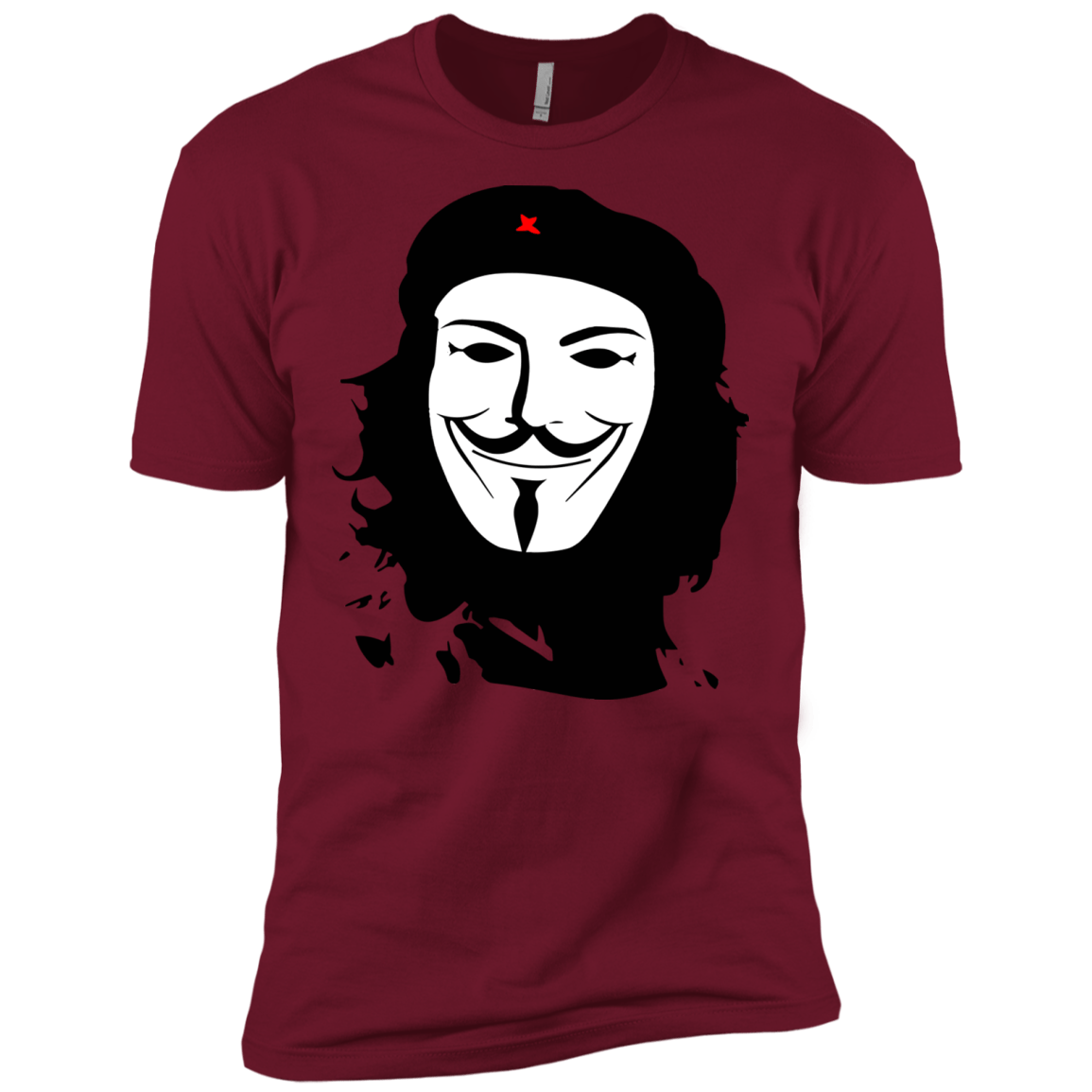 T-Shirts Cardinal / X-Small Anonymous Guevara Men's Premium T-Shirt