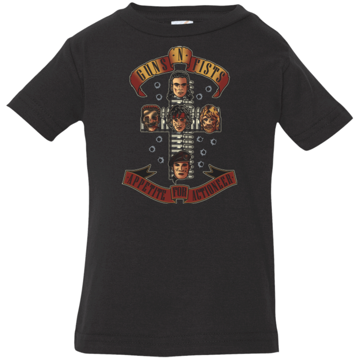 T-Shirts Black / 6 Months Appetite for Actioneer Infant Premium T-Shirt