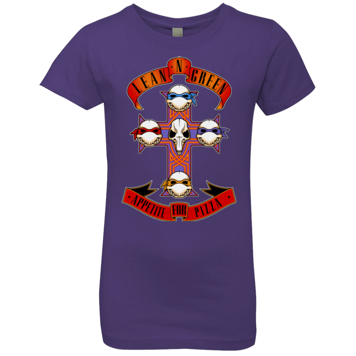 T-Shirts Purple Rush / YXS APPETITE FOR PIZZA Girls Premium T-Shirt