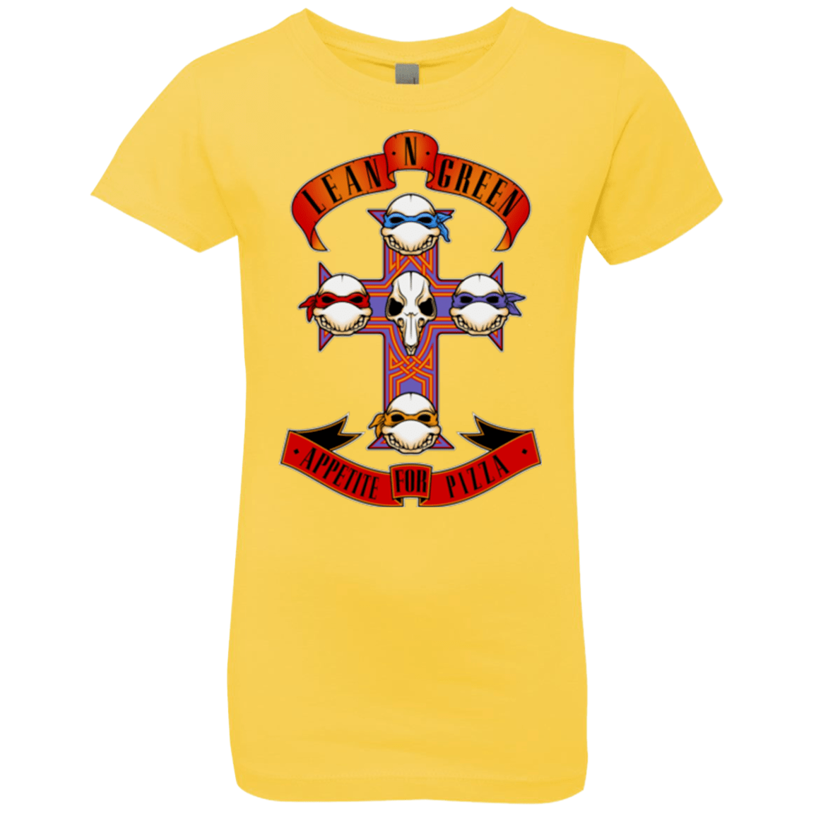 T-Shirts Vibrant Yellow / YXS APPETITE FOR PIZZA Girls Premium T-Shirt