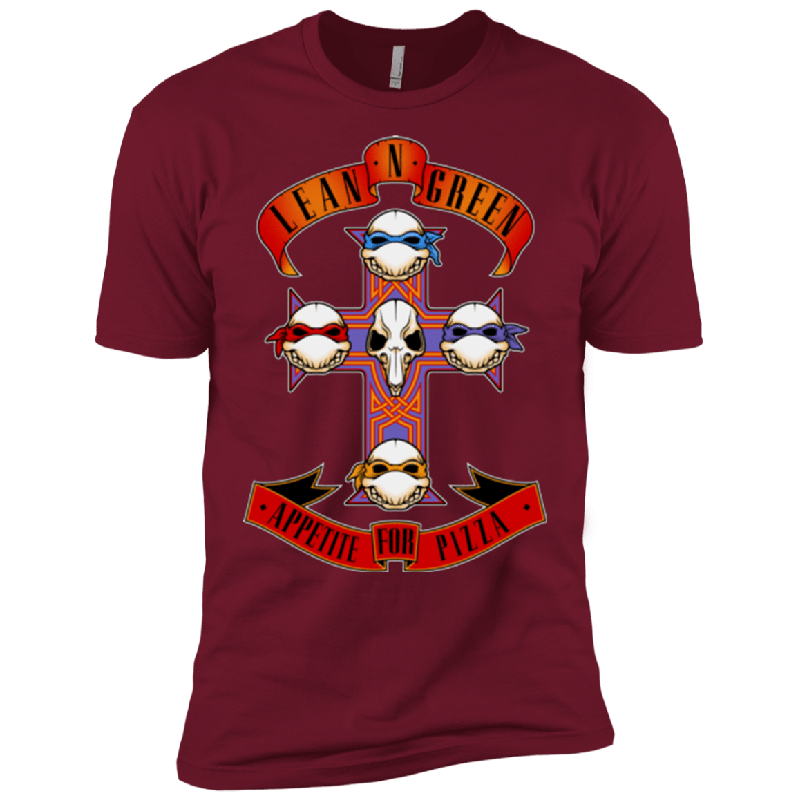 T-Shirts Cardinal / X-Small APPETITE FOR PIZZA Men's Premium T-Shirt