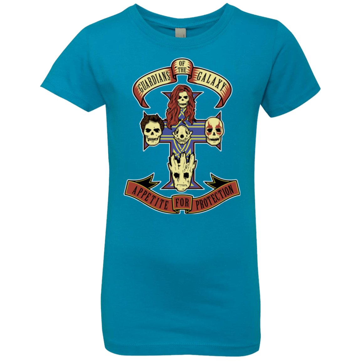 T-Shirts Turquoise / YXS Appetite for Protection Girls Premium T-Shirt