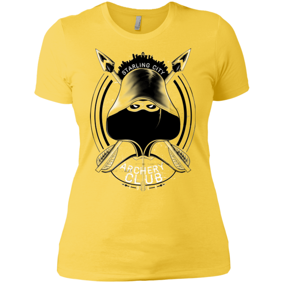 T-Shirts Vibrant Yellow / X-Small Archery Club Women's Premium T-Shirt