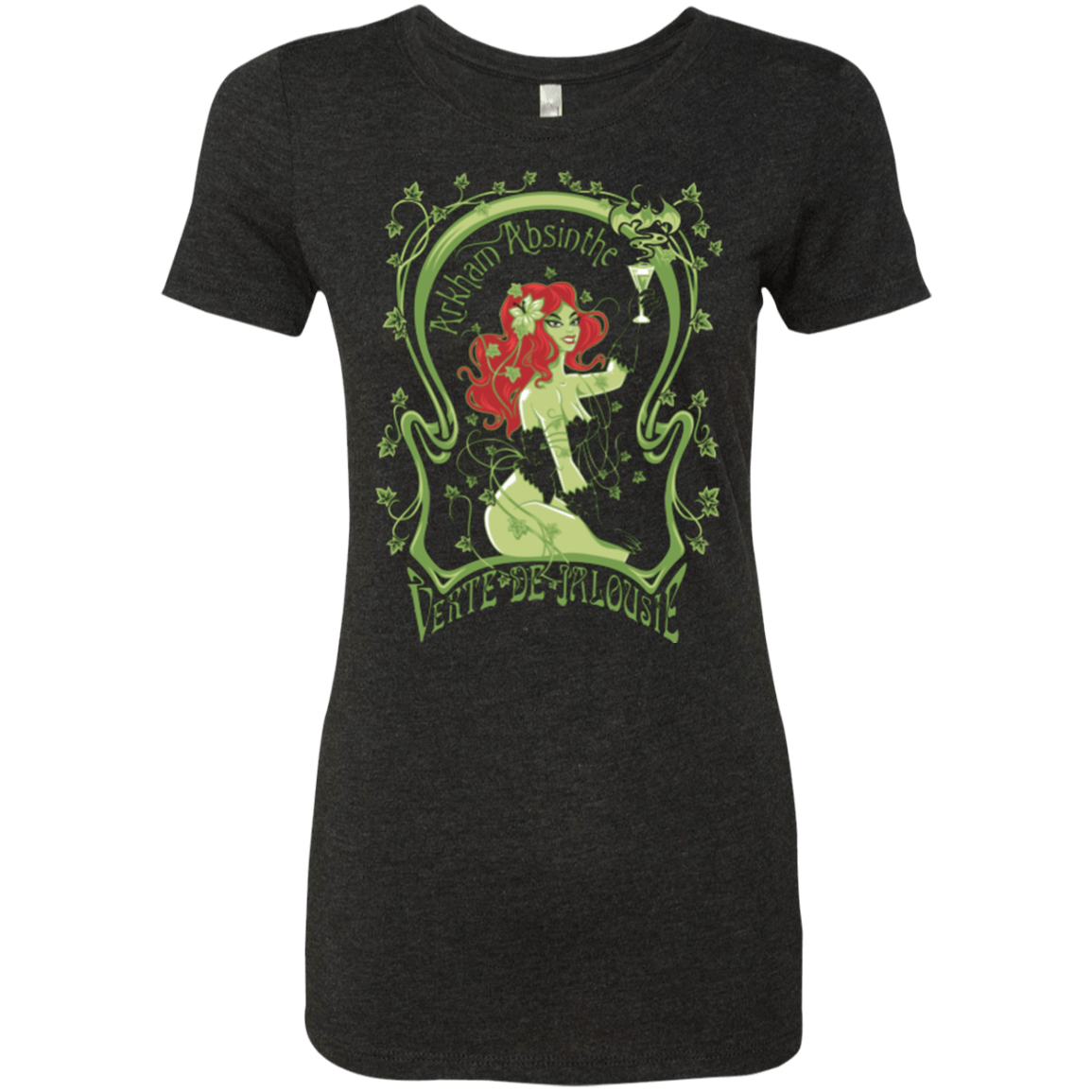 T-Shirts Vintage Black / Small Arkham Absinthe Women's Triblend T-Shirt