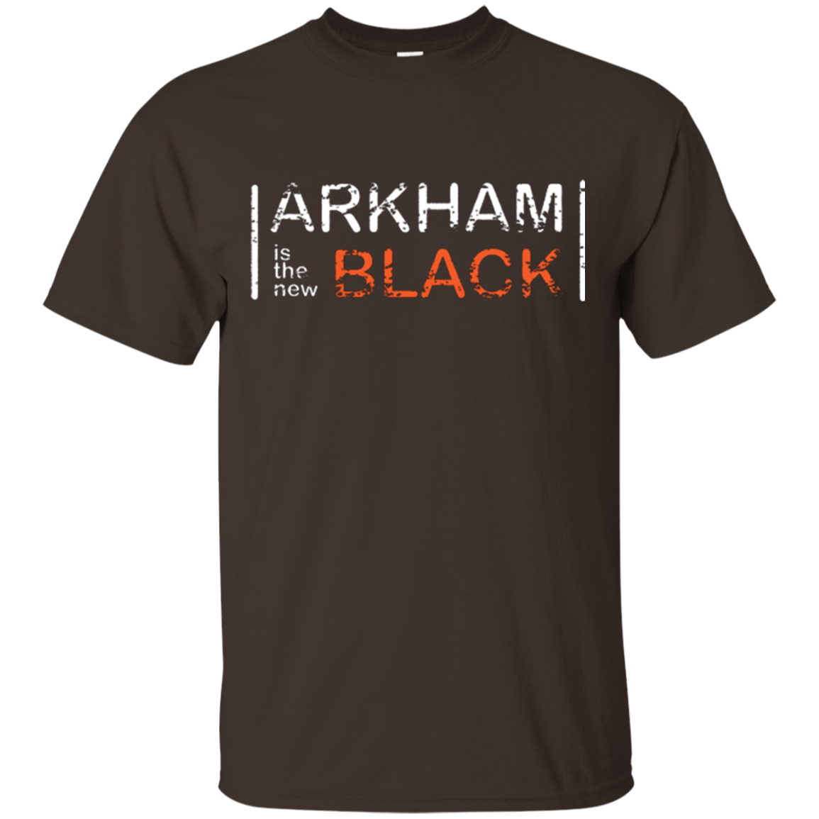 T-Shirts Dark Chocolate / Small Arkham Black T-Shirt