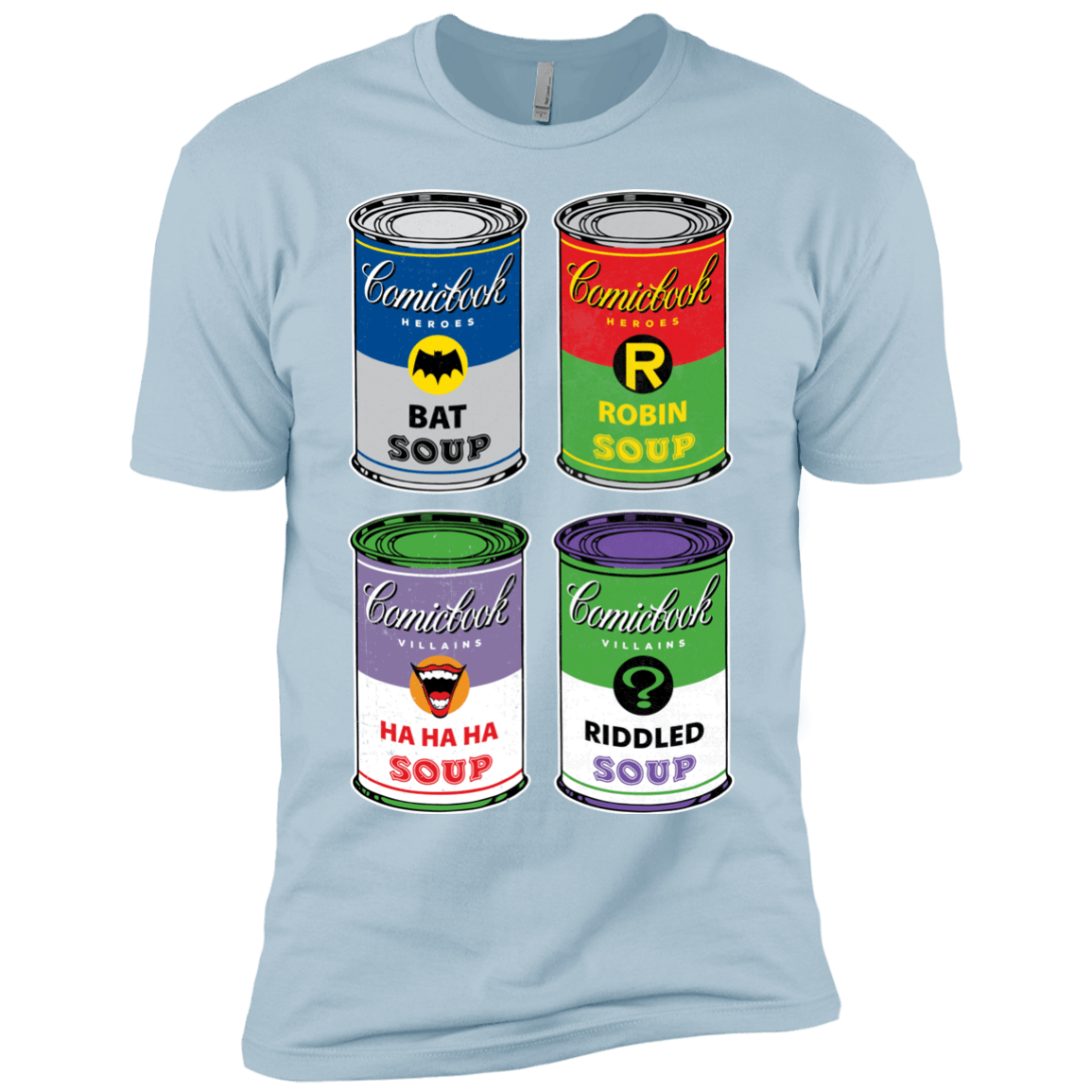 T-Shirts Light Blue / YXS Arkham Soup Boys Premium T-Shirt