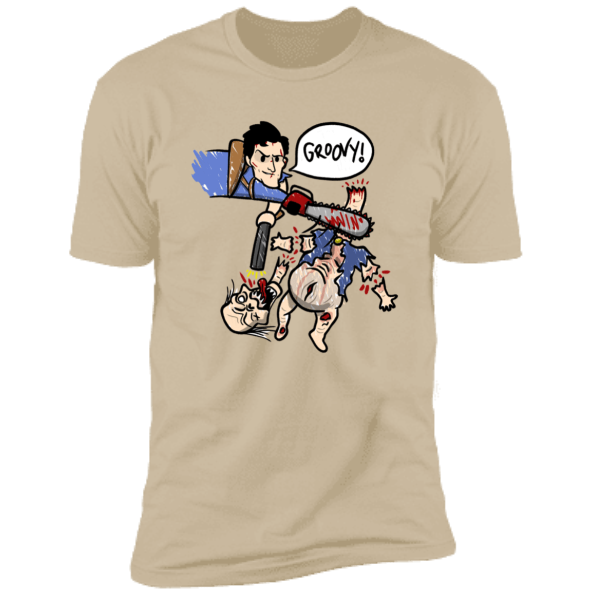 T-Shirts Sand / S Ash Rules Men's Premium T-Shirt