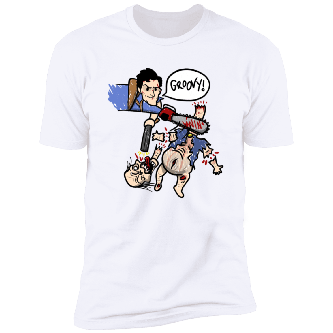 T-Shirts White / S Ash Rules Men's Premium T-Shirt