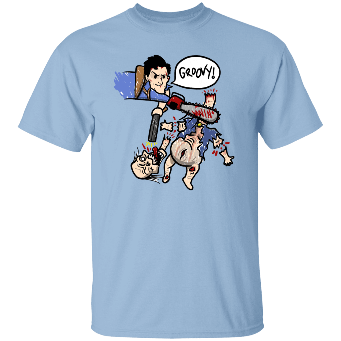 T-Shirts Light Blue / S Ash Rules T-Shirt