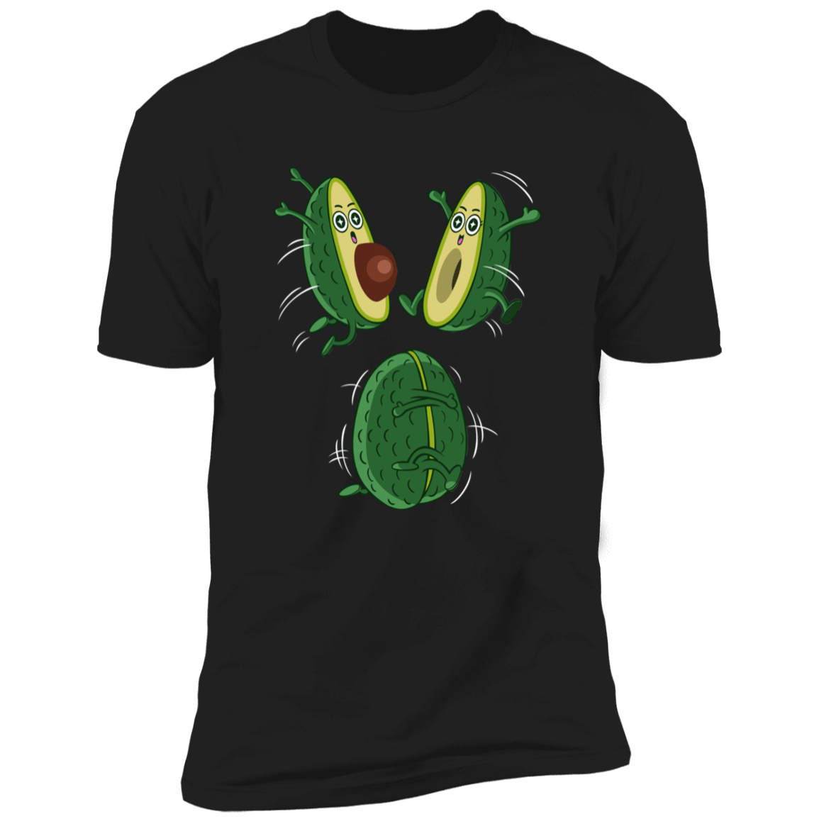 T-Shirts Black / X-Small Avocado Fusion Men's Premium T-Shirt