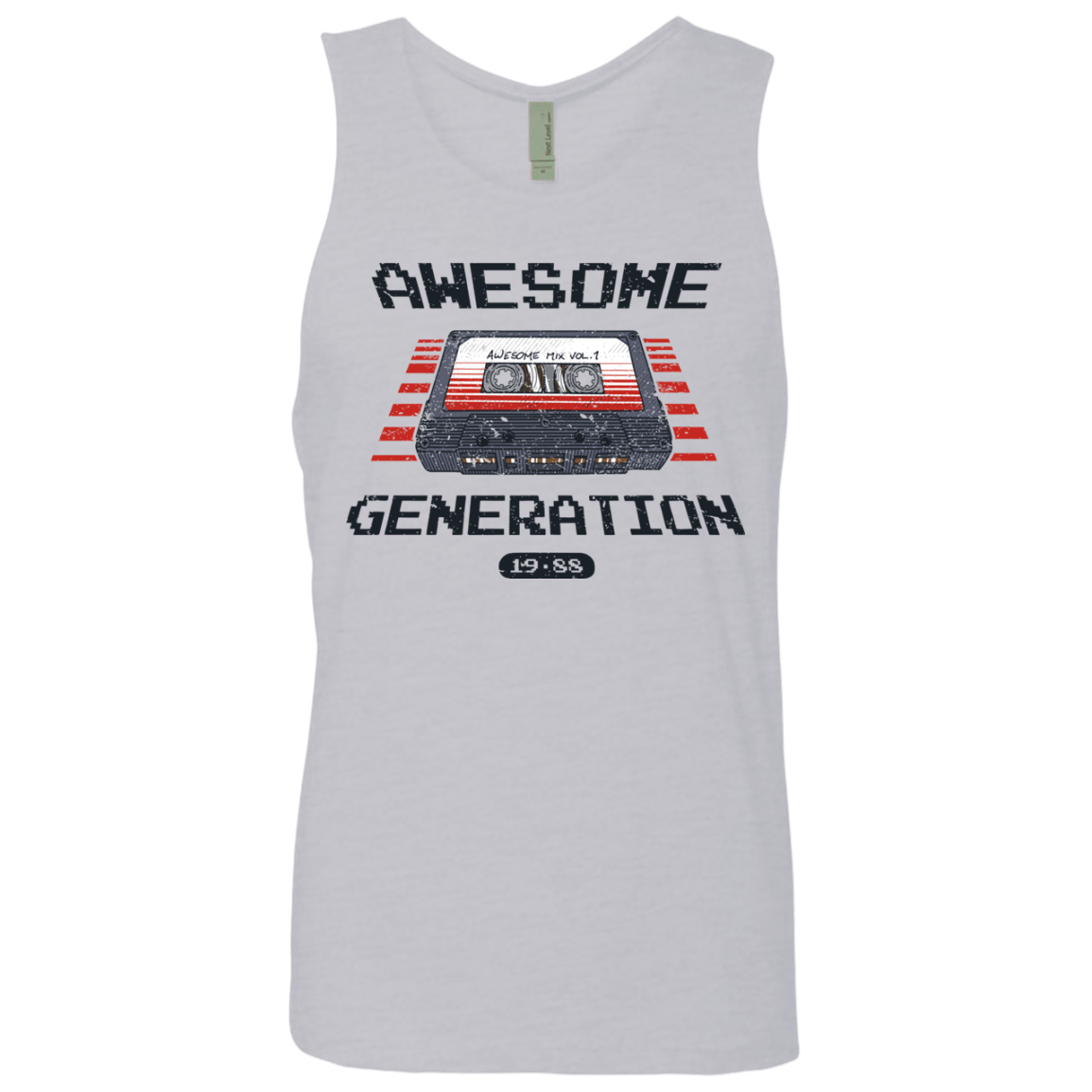 T-Shirts Heather Grey / Small Awesome Generation Men's Premium Tank Top