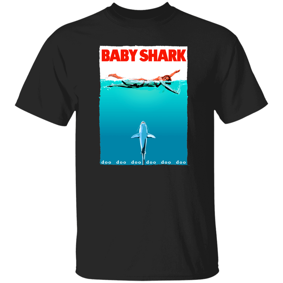 T-Shirts Black / S Baby Shark T-Shirt