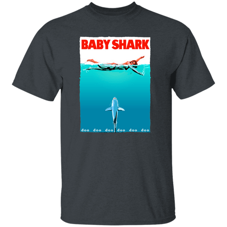 T-Shirts Dark Heather / S Baby Shark T-Shirt