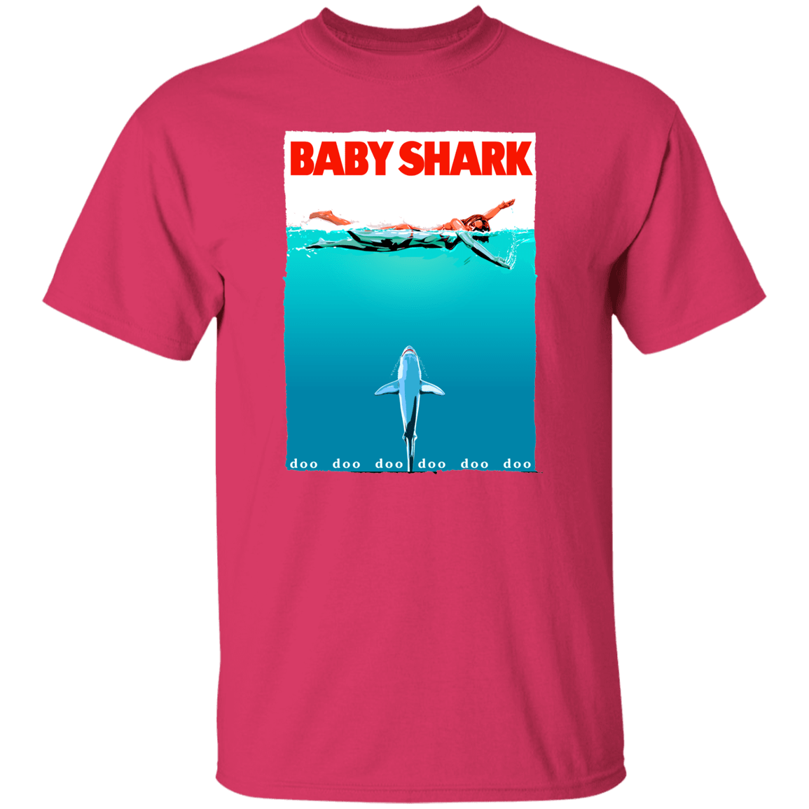 T-Shirts Heliconia / S Baby Shark T-Shirt