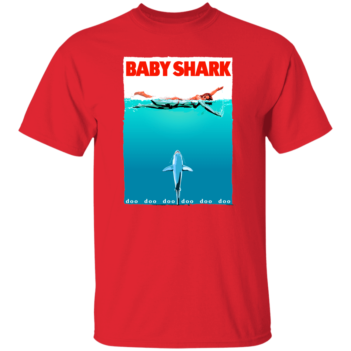 T-Shirts Red / S Baby Shark T-Shirt