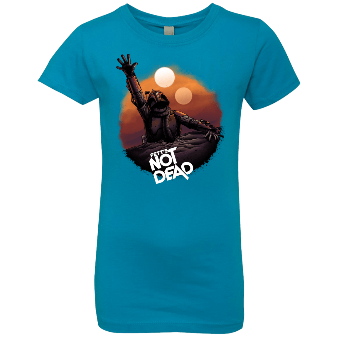 T-Shirts Turquoise / YXS Back From The Pit Girls Premium T-Shirt
