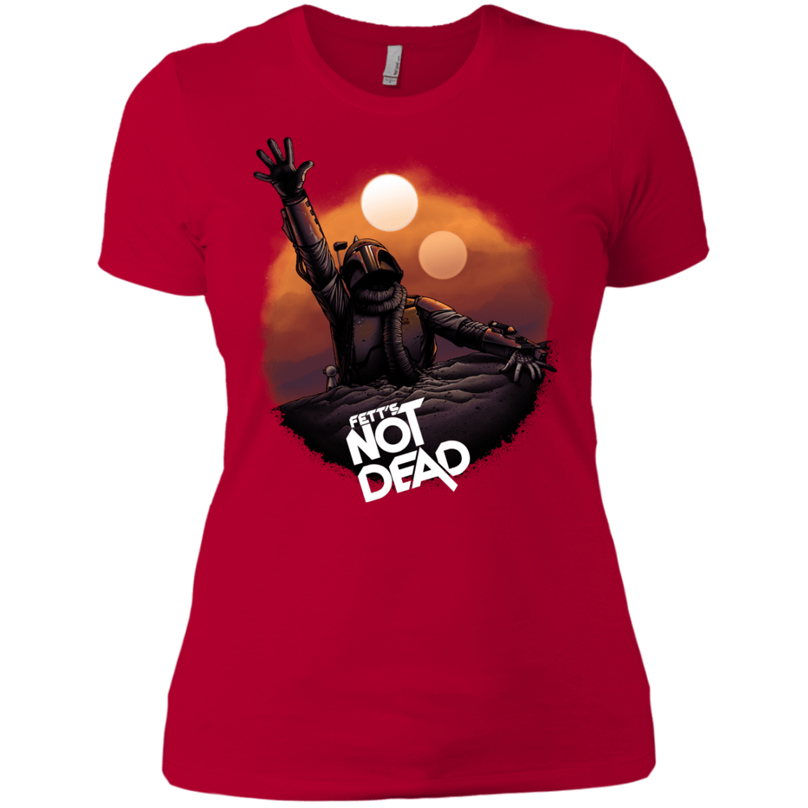 T-Shirts Red / X-Small Back From The Pit Women's Premium T-Shirt