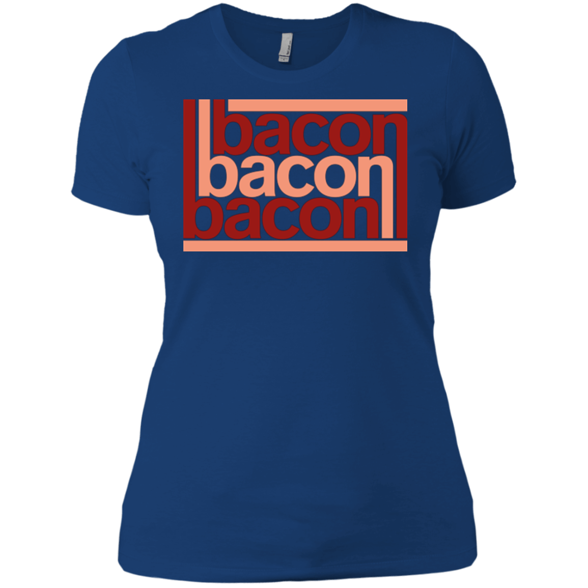 T-Shirts Royal / X-Small Bacon-Bacon-Bacon Women's Premium T-Shirt