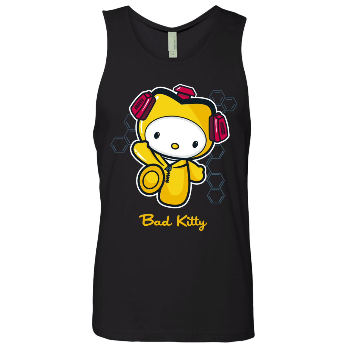 T-Shirts Black / Small Bad Kitty Men's Premium Tank Top