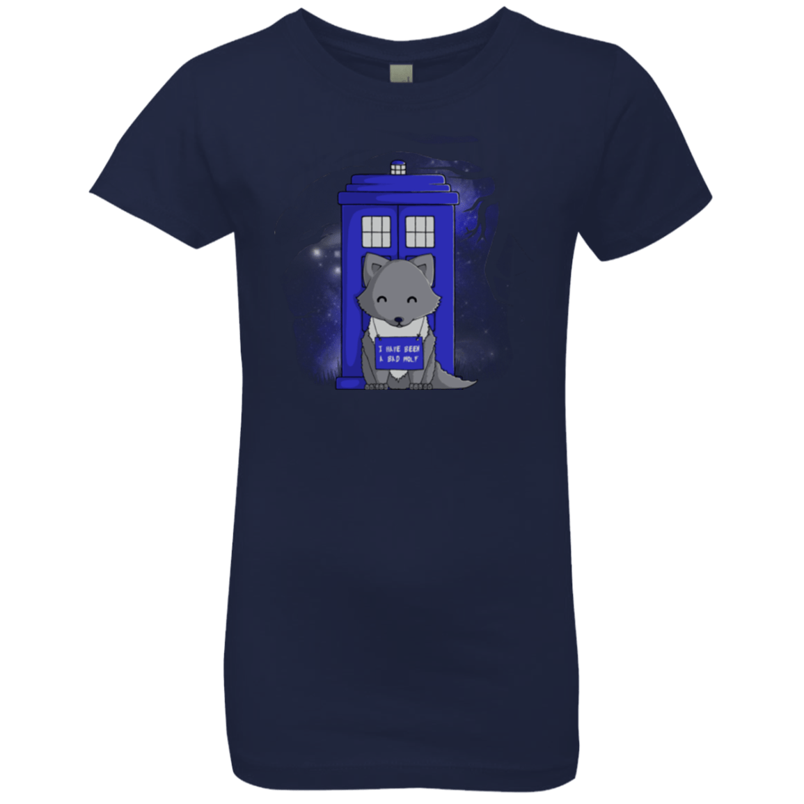 T-Shirts Midnight Navy / YXS Bad Wolf Girls Premium T-Shirt