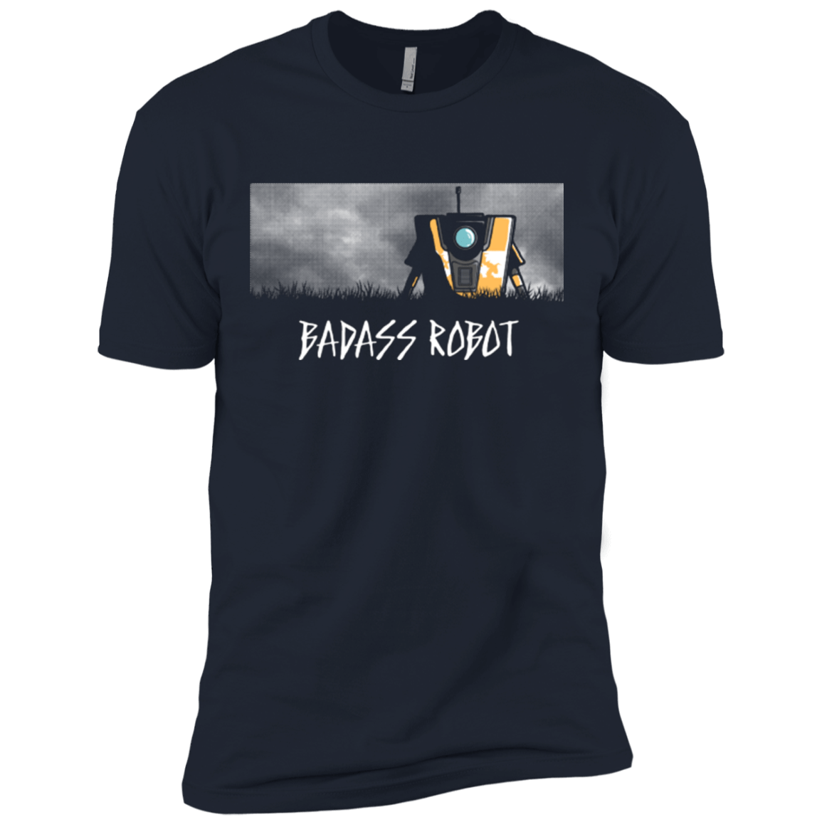 T-Shirts Midnight Navy / X-Small BADASS ROBOT Men's Premium T-Shirt