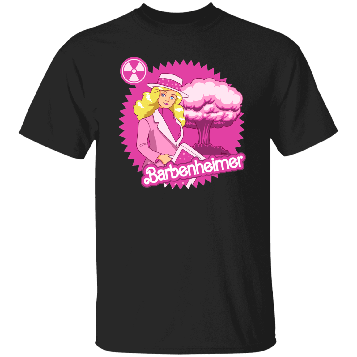 T-Shirts Black / S Barbenheimer Bomb T-Shirt