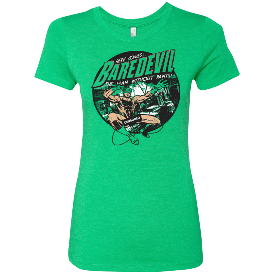 T-Shirts Envy / Small Baredevil Women's Triblend T-Shirt