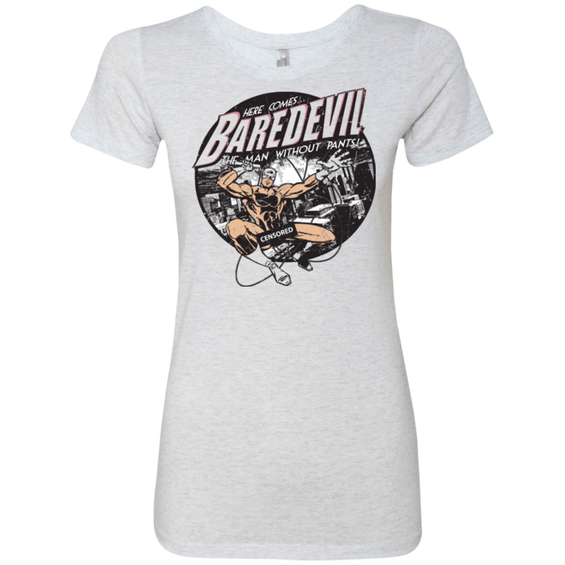 T-Shirts Heather White / Small Baredevil Women's Triblend T-Shirt