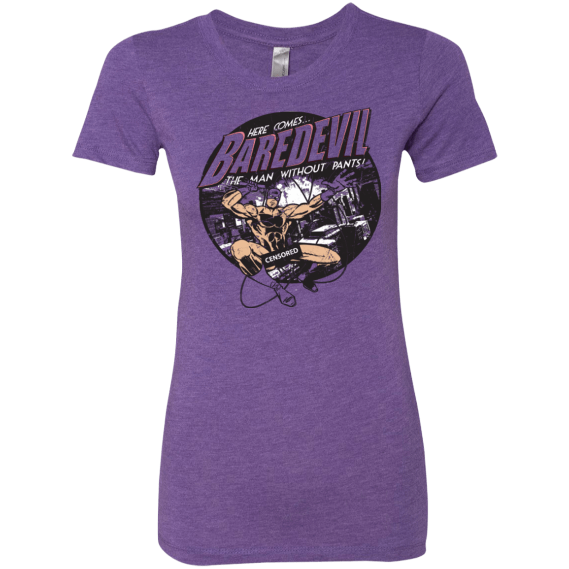 T-Shirts Purple Rush / Small Baredevil Women's Triblend T-Shirt