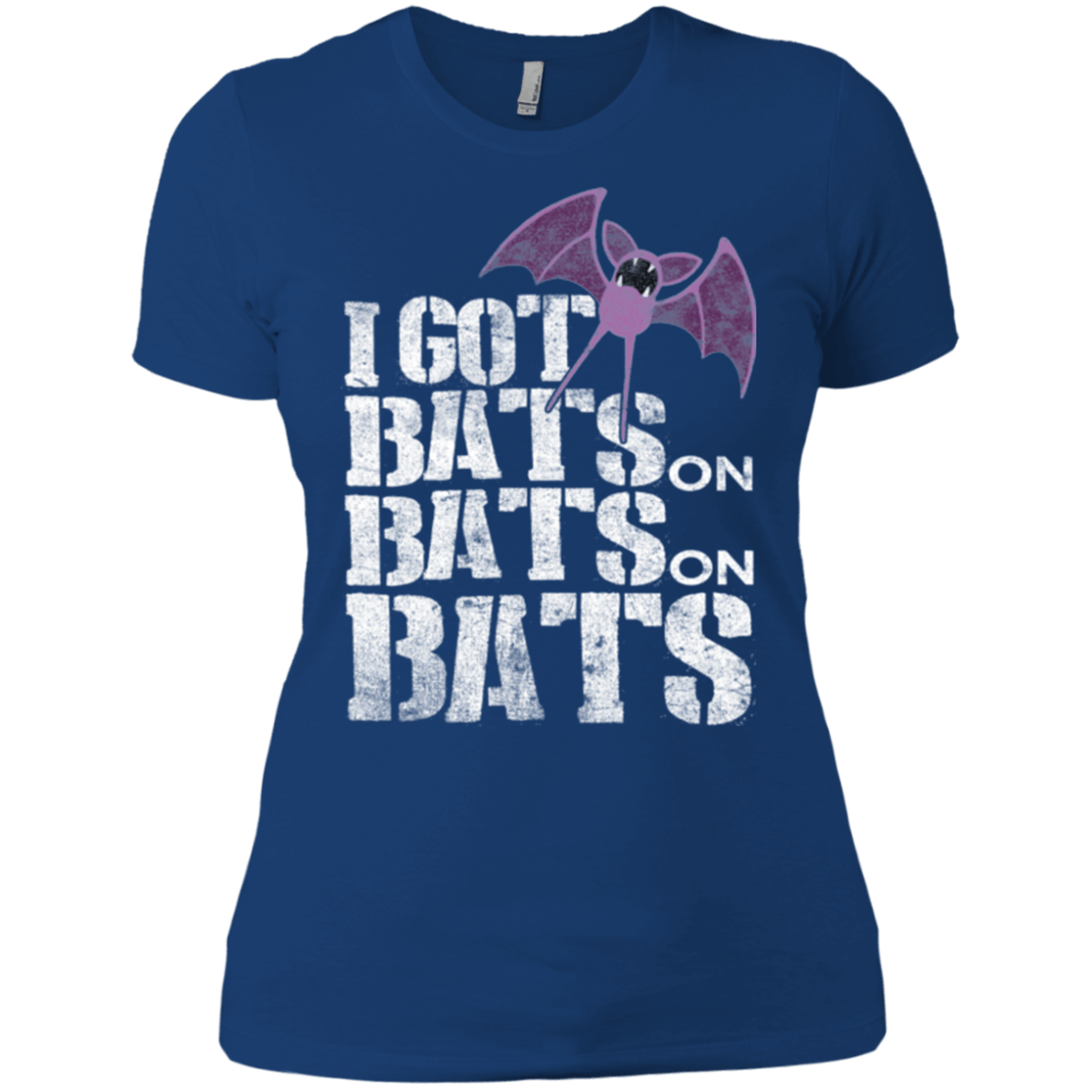 T-Shirts Royal / X-Small Bats on Bats on Bats Women's Premium T-Shirt