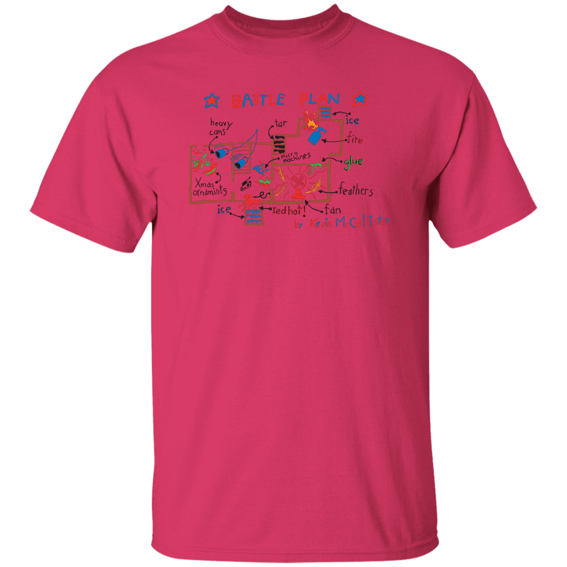 T-Shirts Heliconia / S Battle Plan T-Shirt