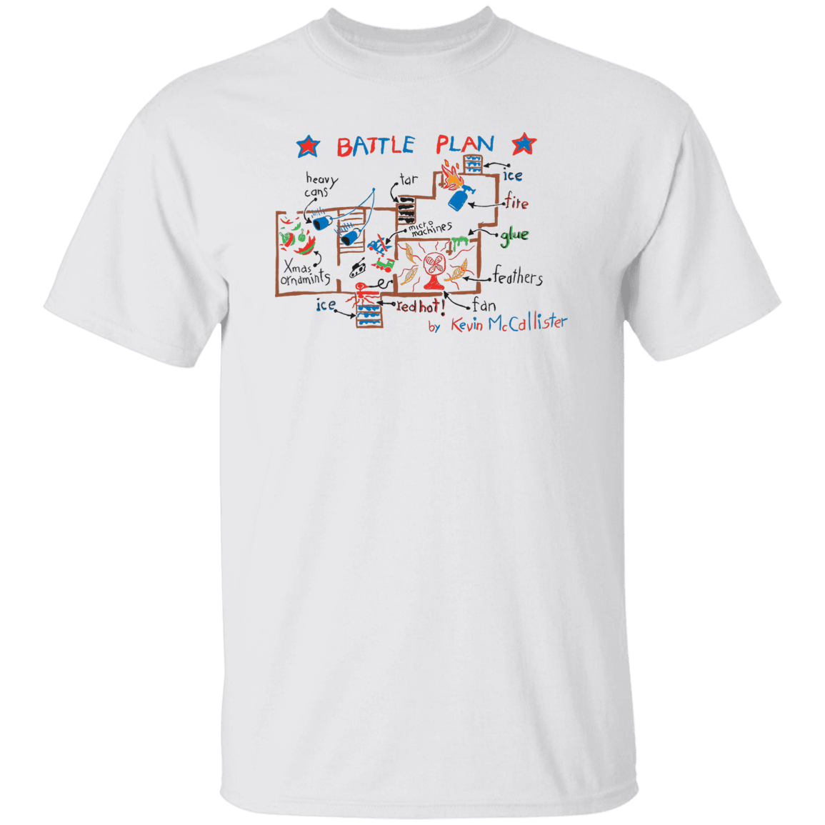 T-Shirts White / S Battle Plan T-Shirt