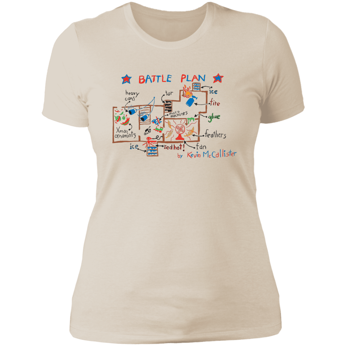 T-Shirts Ivory/ / S Battle Plan Women's Premium T-Shirt