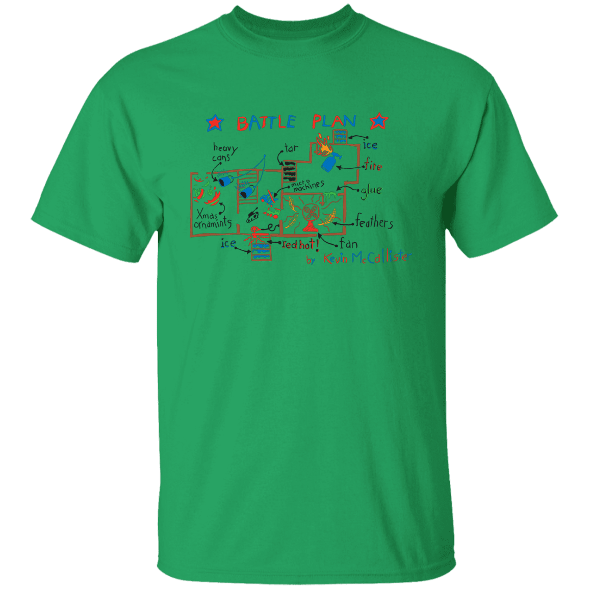 T-Shirts Irish Green / YXS Battle Plan Youth T-Shirt
