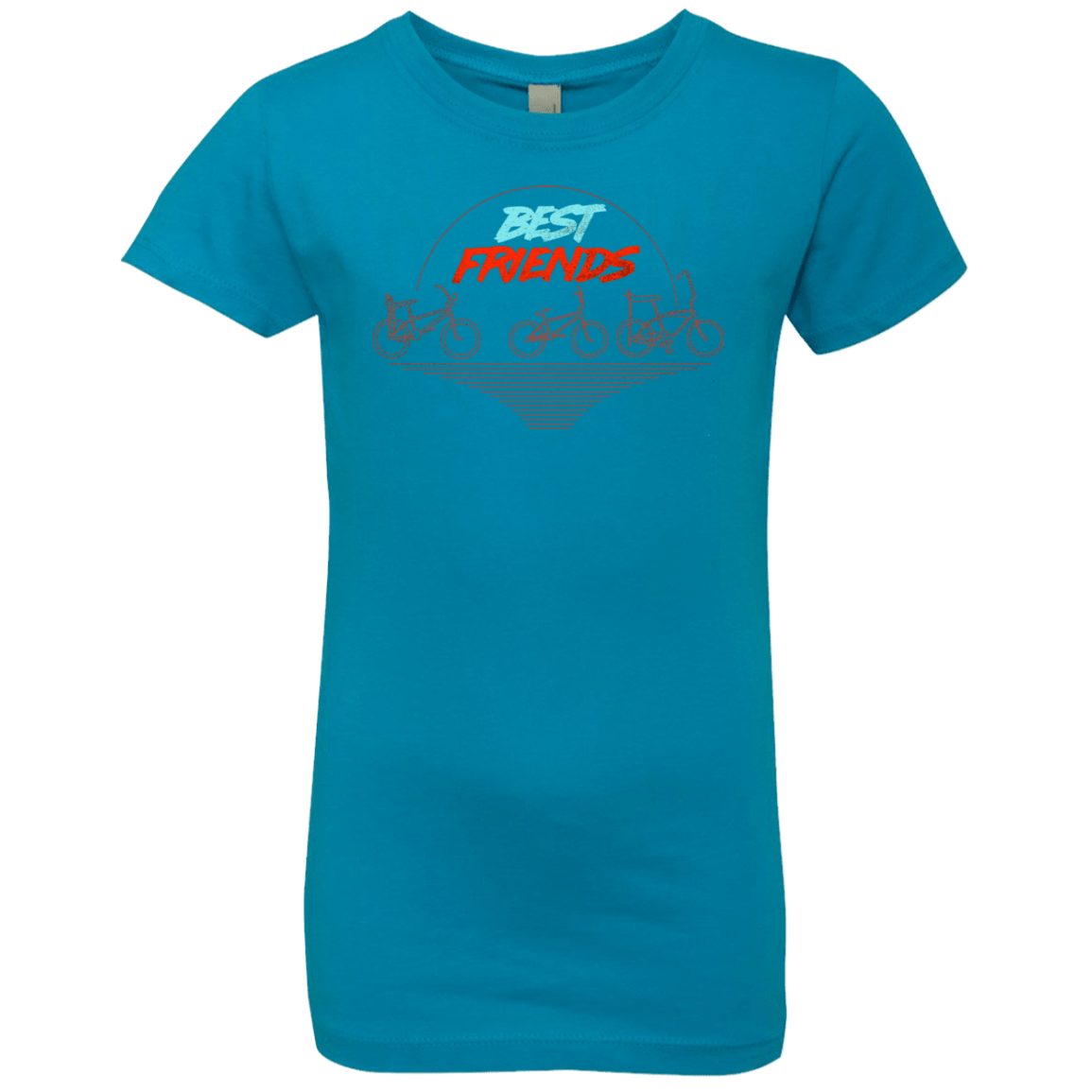 T-Shirts Turquoise / YXS Best Friends Girls Premium T-Shirt