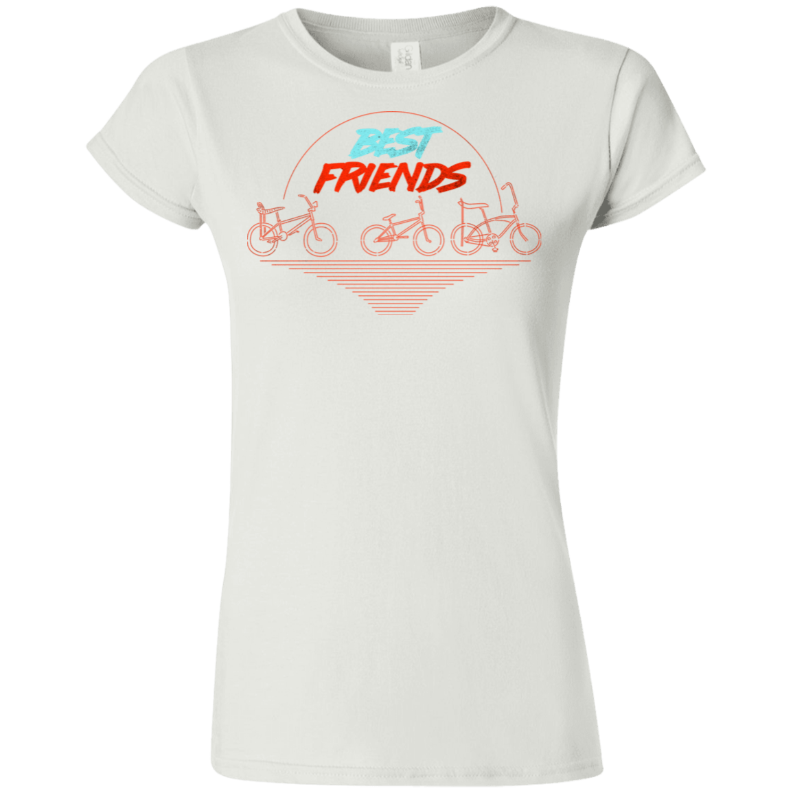 T-Shirts White / S Best Friends Junior Slimmer-Fit T-Shirt