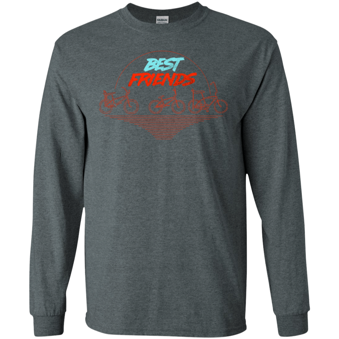 T-Shirts Dark Heather / S Best Friends Men's Long Sleeve T-Shirt