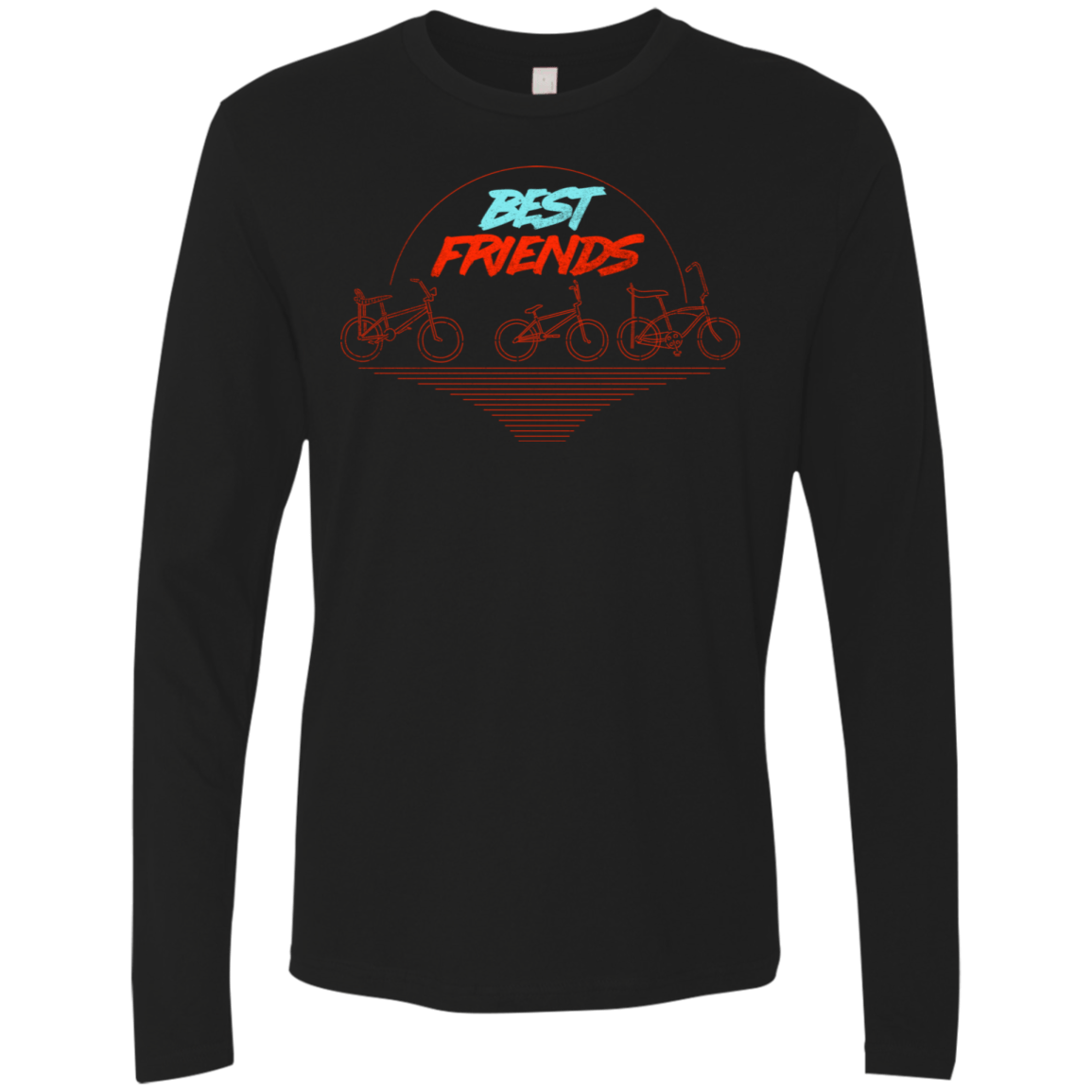 T-Shirts Black / S Best Friends Men's Premium Long Sleeve
