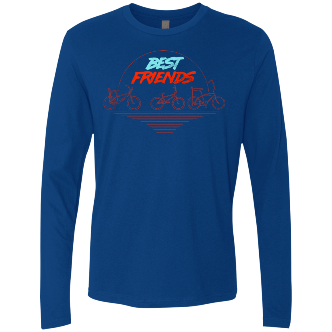 T-Shirts Royal / S Best Friends Men's Premium Long Sleeve