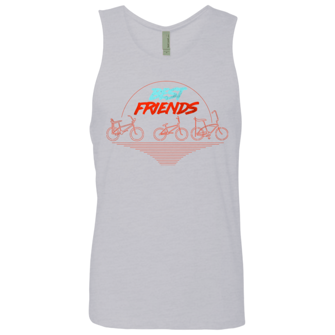T-Shirts Heather Grey / S Best Friends Men's Premium Tank Top